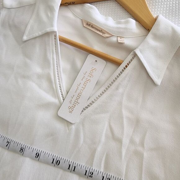 Soft surroundings boho free style tunic blouse - Picture 12 of 14